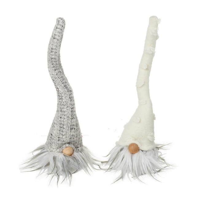 SANTA HEAD WITH FLUFFY BEARDS Grey image 0