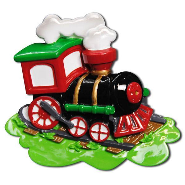 Personalised Christmas Train hanging decoration image 0