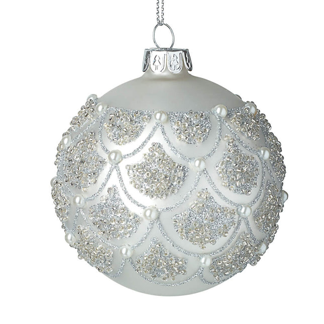 GLASS DECORATIVE BAUBLE image 0