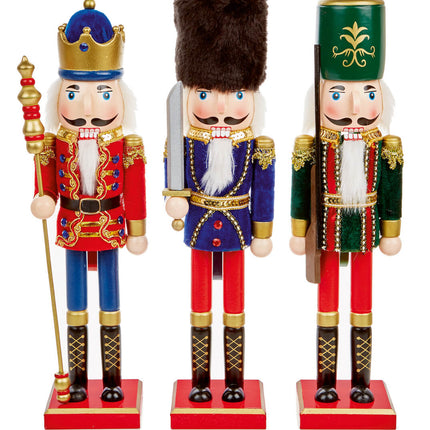 Wooden Nutcracker (Assorted Designs) 38cm image 0