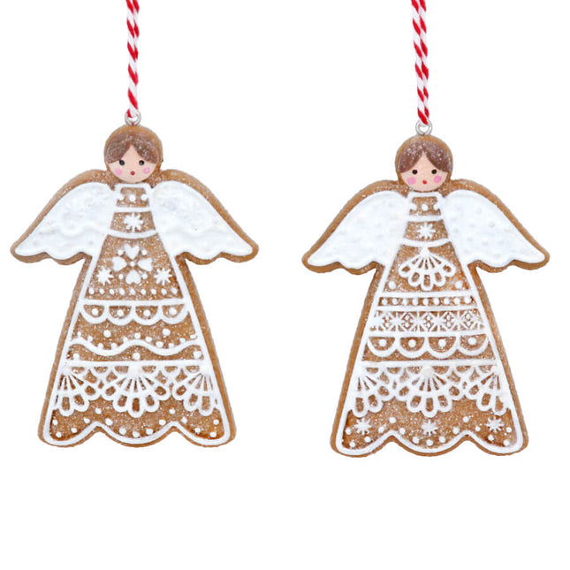 Resin gingerbread lace Angel image 0