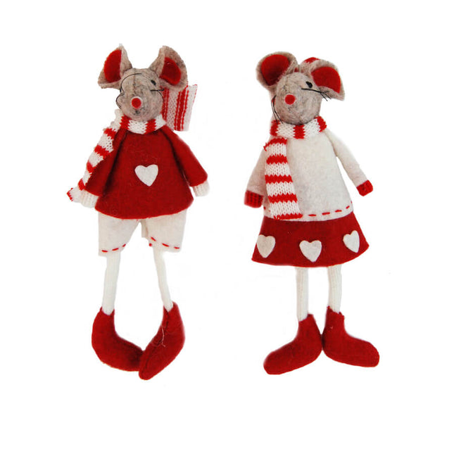 Hanging assorted red mice image 0