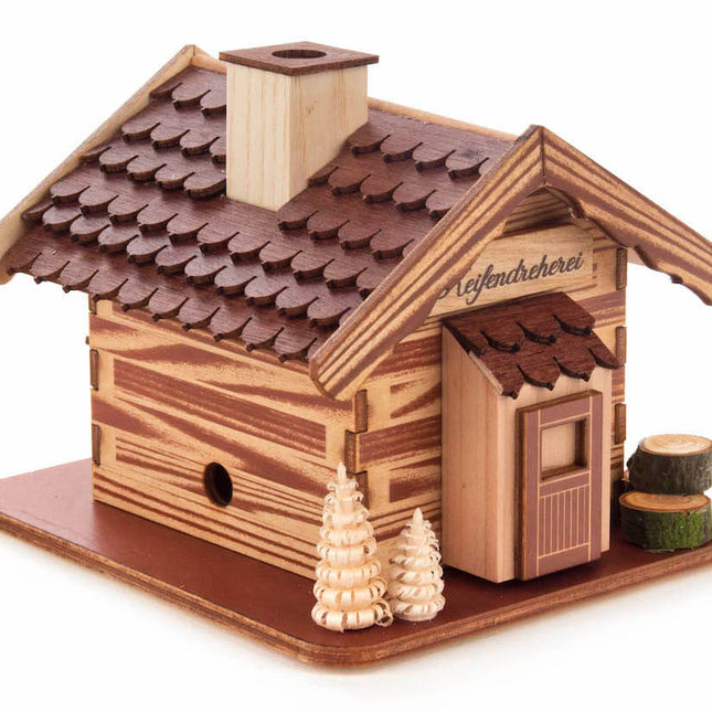 Log Cabin with water wheel image 1