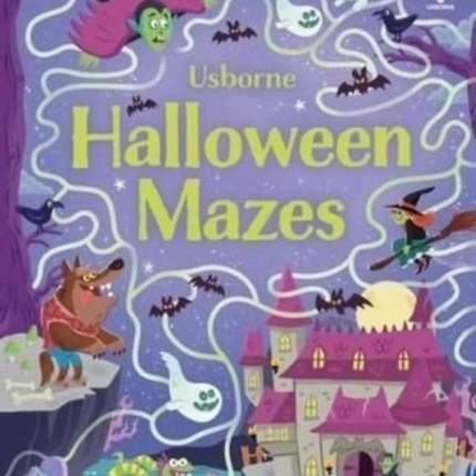 Usborne Halloween Mazes Book