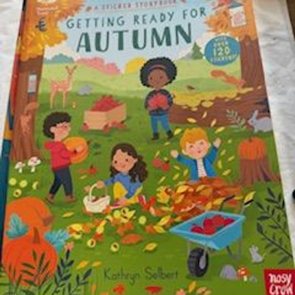 Getting Ready for Autumn Sticker Book