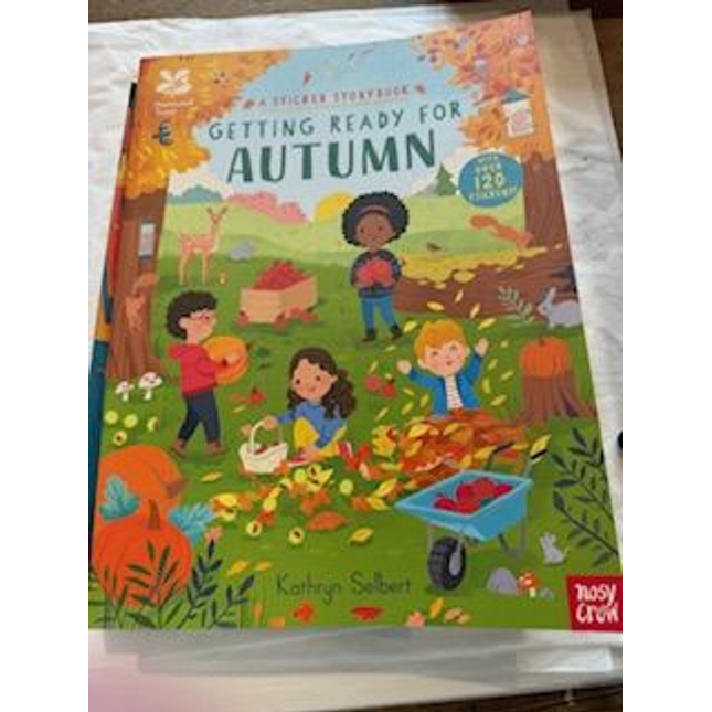 Getting Ready for Autumn Sticker Book