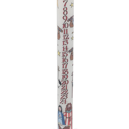 Nativity Advent Candle by Alison Gardiner, Small