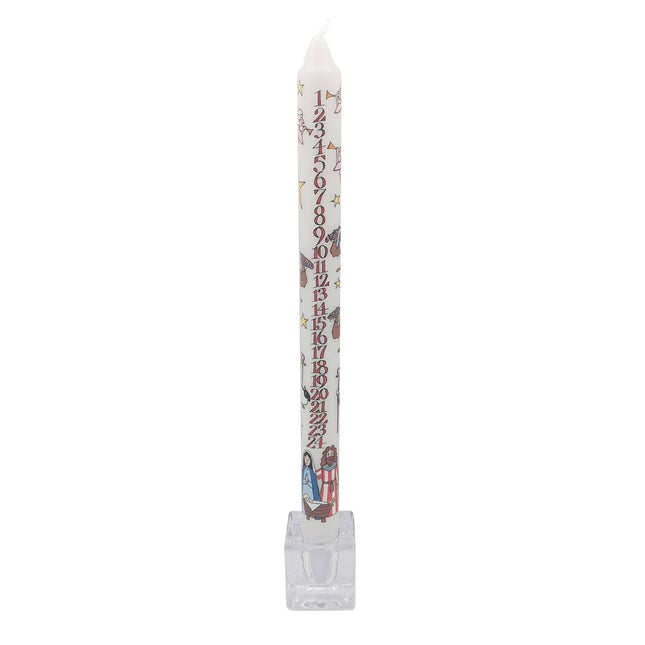 Nativity Advent Candle by Alison Gardiner, Small