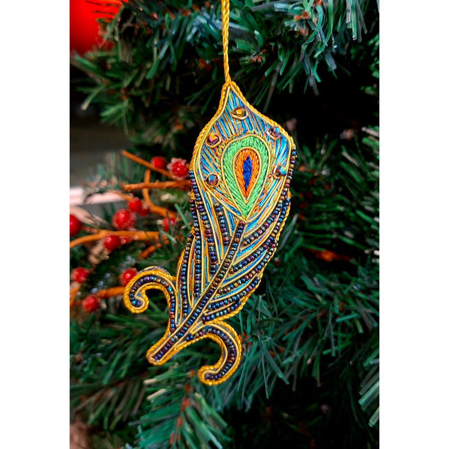Peacock Feather Hanging Decoration
