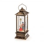 Water Lantern with Dickensian carol singers