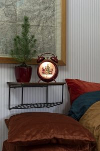 Vintage Christmas Alarm Clock